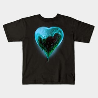 My teal heart Kids T-Shirt